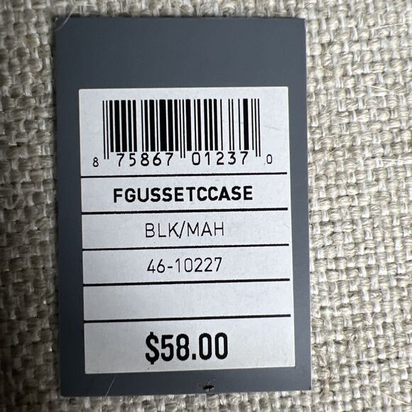 Johnston & Murphy NWT Gusset Card Case ID Wallet Black Brown Leather Slim Fold - Picture 3 of 8